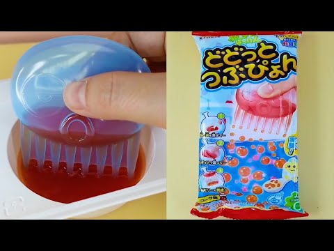 ASMR Unboxing Kracie Popin Cookin Japanese DIY Candy Kit Compilation