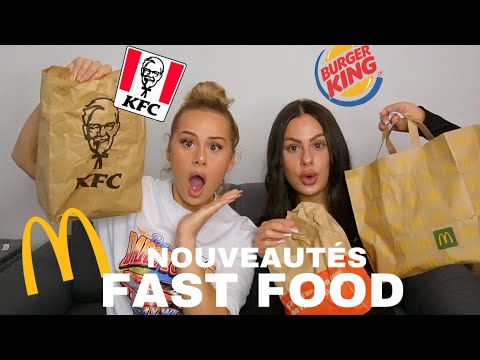 ON TESTE LES NOUVEAUTÉS DES FAST FOOD ! (Mercato Mcdo, Burger King, Kfc)