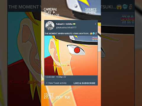 NARUTO JOINS AKATSUKI 💀