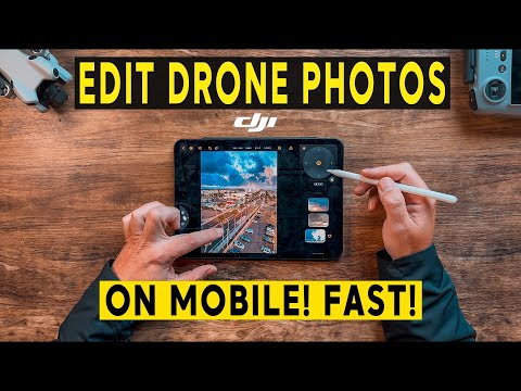 EDIT DRONE PHOTOS FAST ON YOUR PHONE | DJI Mini 4 Pro / Mavic 4 Pro / Air 3S
