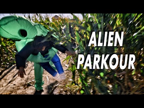 Alien Parkour in REAL LIFE!