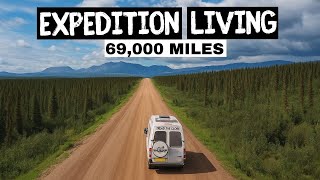 69,000 Miles Around The World in a 20 Year OLD VAN | EXPEDITION LIVING THE TRAILER