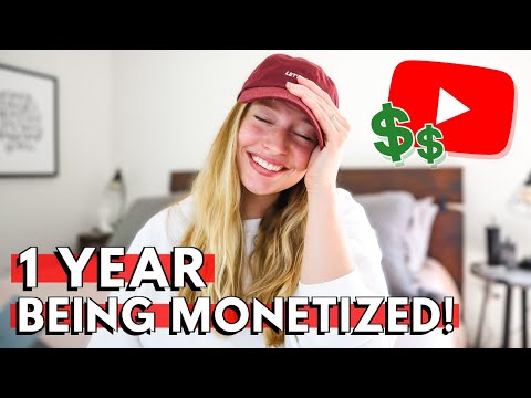 How Much YouTube Paid Me My FIRST YEAR Being...
