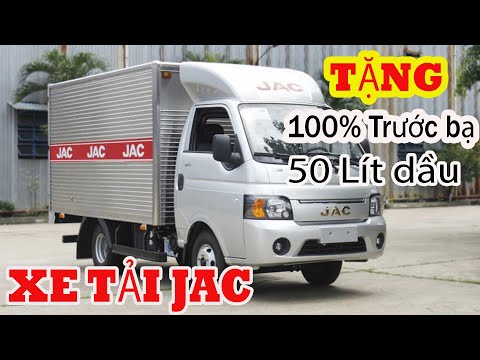 Xe tải JAC X150 1.49 tấn động cơ Isuzu, trả trước 60 triệu nhận xe