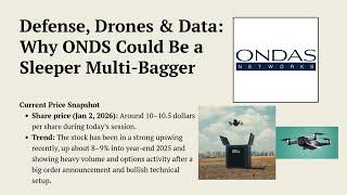 Defense, Drones & Data: Why ONDS Could Be a Sleeper Multi‑Bagger