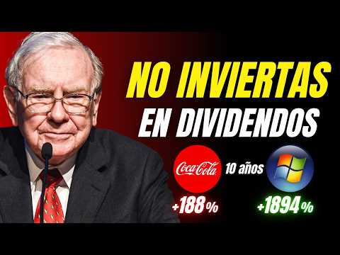 Por qué la INVERSIÓN en DIVIDENDOS puede ARRUINAR tu RENTABILIDAD a largo plazo?