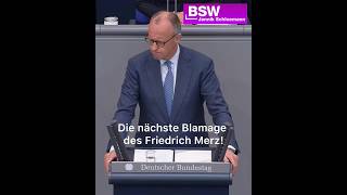 Die nächste Peinlichkeit für Merz - bezeichnend für die Situation in der sich 🇩🇪 befindet!