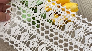 🌸Incredibly Beautiful Crochet Flower Pattern🤍 How to Make a Unique Flower Design for Every Project