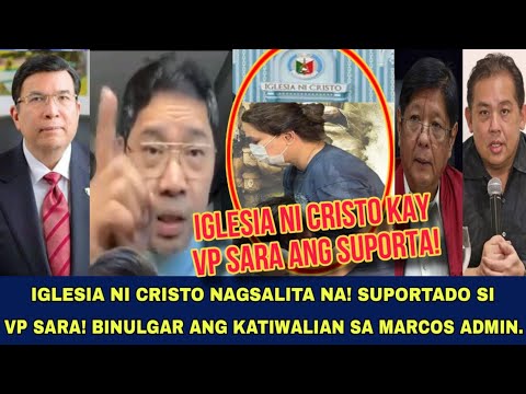 INC SUPORTADO SI VP SARA! BINULGAR ANG KATIWALAIN NG MARCOS! KA TUNYING BUMALIGTAD NA SA LOYALISTA