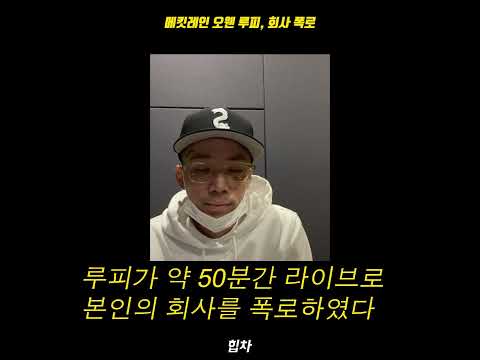 루피 불공정계약 논란 총정리