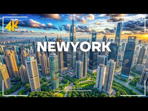 Tranquil New York 4K - Scenic Views of NYC with Calming Soundscapes