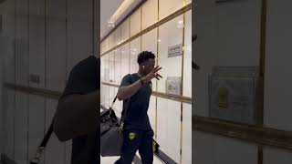 وصول النمور الى ملعب اللقاء #الاتحاد_الرياض