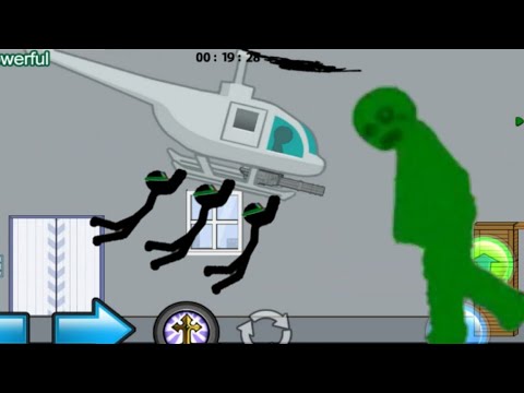 Helicopter INSIDE The Building?! | Zombie Gamplay | Anger of Stick 5