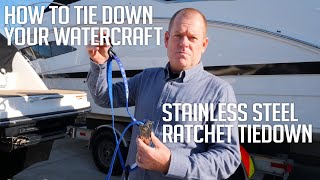 How to Tie Down your Boat & Jet Ski?