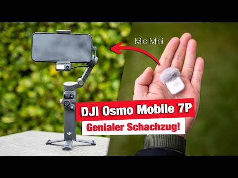 DJI Osmo Mobile 7P -  im Praxistest -  top Features dank OM Multifunktions-Modul