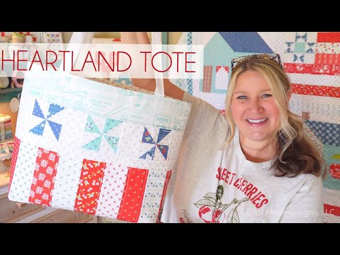 HEARTLAND Tote Bag! // Patriotic Pattern 🇺🇸