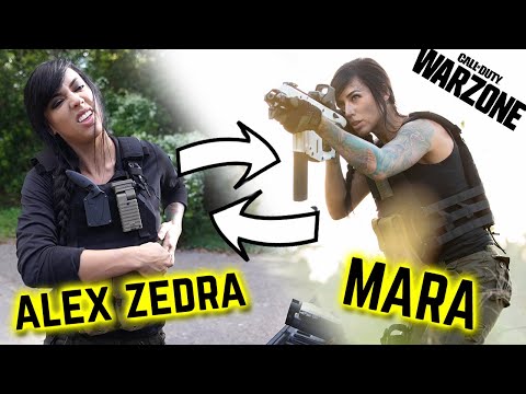 Turning into MARA from *Call of Duty* | Behind the Scenes with Alex Zedra