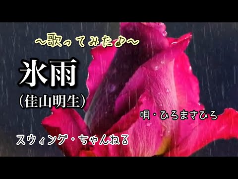 【氷雨/佳山明生】〜歌ってみた♪〜 byひろまさひろ(スウィング・ちゃんねる)