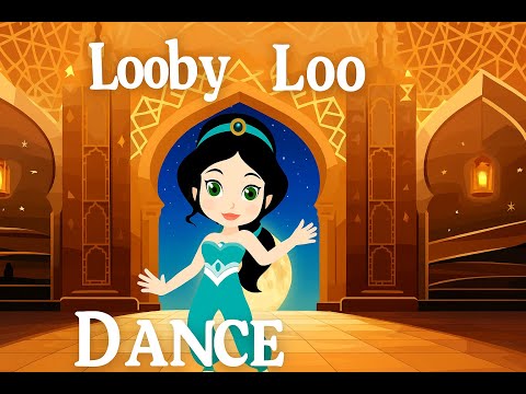 Looby Loo | Animated Nursery Rhyme for Kids | Fun Dance Song