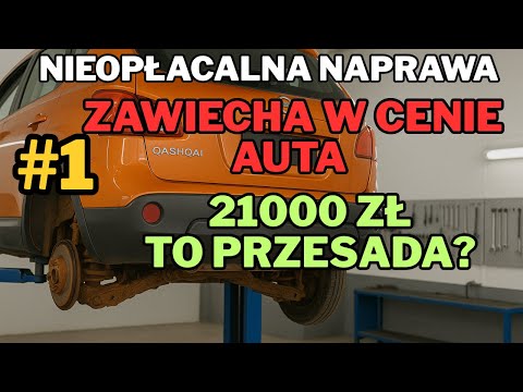 💥 "21 TYS. ZA ZAWIESZENIE?! Totalnie Nieopłacalna Naprawa Qashqai!"