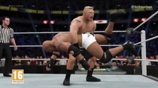 Spot TV WWE 2K17 Neox Goldberg vs. Brock Lesnar 