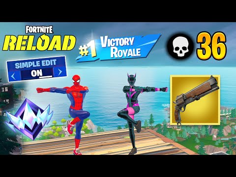 UNREAL 36 Kill Duo vs Squads Ft. @SENSEI1  Simple Edit Gameplay (Fortnite Ranked Controller)