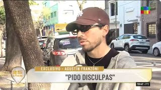 Agustín Franzoni pide disculpas tras polémica por videos íntimos con Flor Jazmín Peña