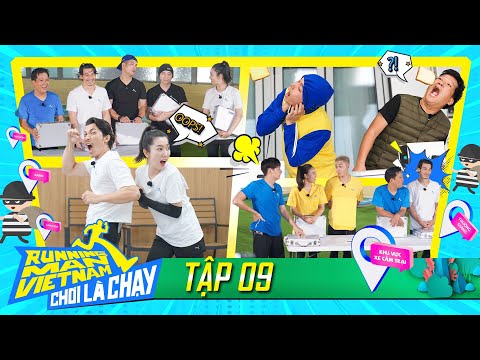 Running Man Vietnam Chơi Là Chạy - Tập 9| Karik sốc với tổ hợp phản bội, Jun Phạm làm siêu đạo chích
