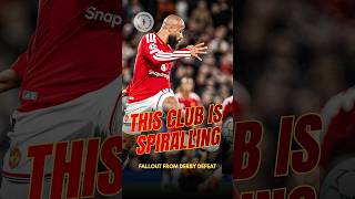 This Club Spirals So Fast - fallout from derby defeat