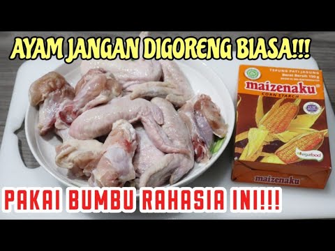 AYAM JANGAN DI GORENG BIASA AJA!! COBA PAKE BUMBU RAHASIA INI!! DI JAMIN SUAMI DAN ANAK PADA SUKA