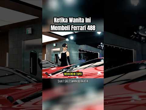 Ketika Wanita Ini Mencoba Mesin Mobil Ferrari #alurceritafilm