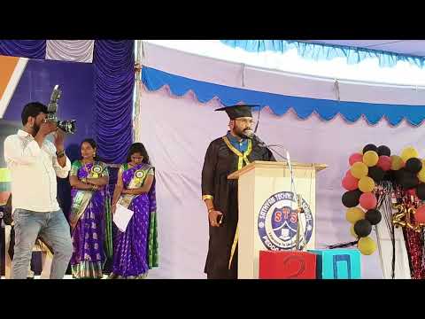 School Annual Day Celebration || Sathyam Gujja Speech ||