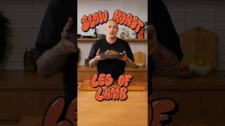 Slow Roasted Leg of Lamb with Confit Garlic Sauce 🧄