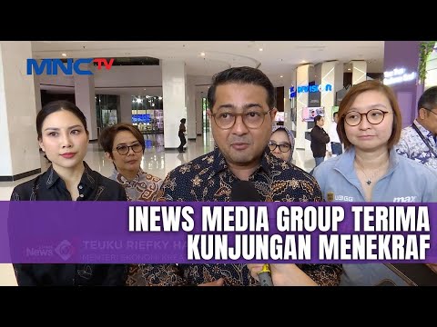 iNews Media Group Terima Kunjungan Menekraf, Dukung Beragam Potensi Ekraf | Lintas iNews |10/02