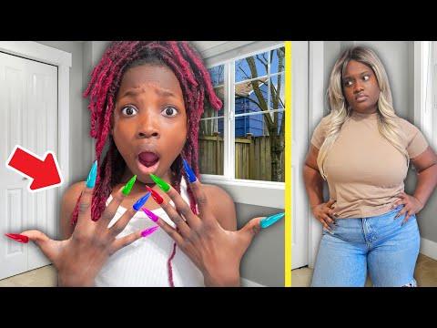 MOM GETS MAD AT GIRL FOR WEARING LONG NAILS...