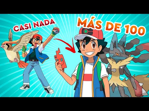 ¿CUANTOS POKÉMON HA ATRAPADO ASH?