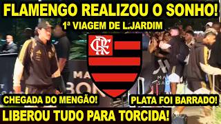 CHEGOU! FLAMENGO REALIZOU O SONHO DA TORCIDA E LIBEROU A GALERA! CHEGADA DO MENGÃO EM SÃO PAULO! E+