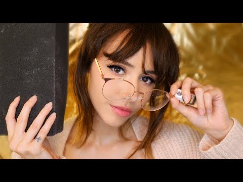 ASMR - Restoring your Tingles!! (latex, foam, mechanical keyboard, lid, brushing, writing, tapping)