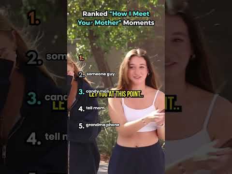 Top 5 How I Met Your Mother Moments | Legendary HIMYM Scenes Ranked #shorts #ranked