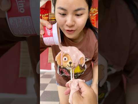 Cô bé tốt bụng hồi sinh kẹo dẻo chó cứu hộ Skye #shorts #candy #funny