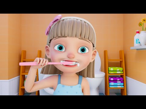 This Is The Way We Brush Our Teeth - Baby songs - Nursery Rhymes & Kids Songs