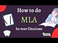 MLA Citation Guidelines and Practices