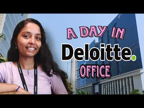 A Day in the Deloitte Office || CA Aspirant || Deloitte workshop || Big4