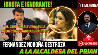 ¡B R U T A  E IGNORANTE! NOROÑA DESTROZA A ALCALDE PRIANISTA