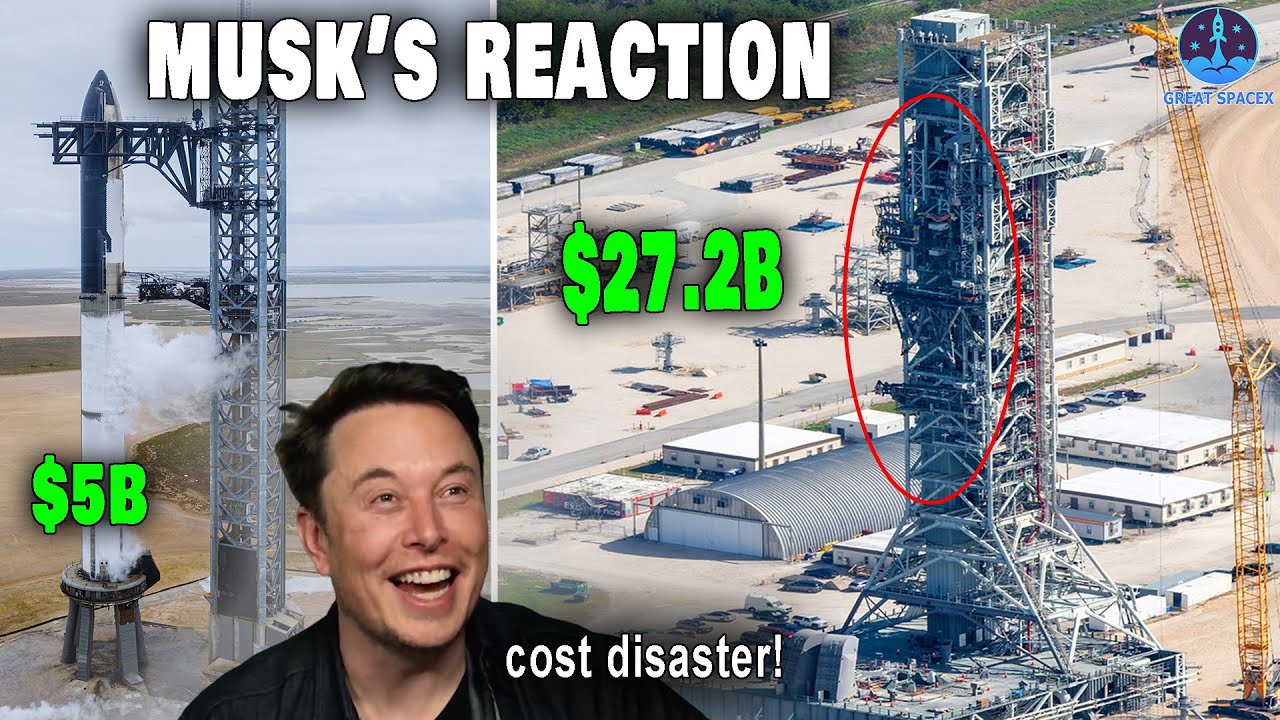 Elon Musk reacted to NASA’s new insane Budget on the Mobile launch platform!