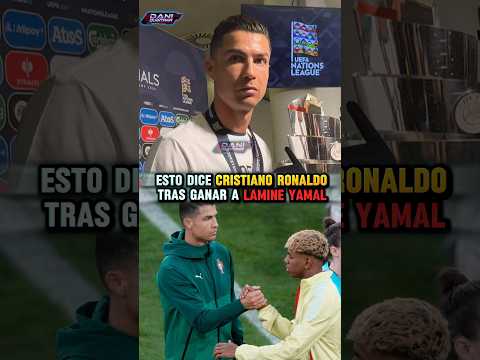 ESTO dice CRISTIANO RONALDO tras GANAR a LAMINE YAMAL #CristianoRonaldo #LamineYamal #España