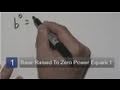 Zero Exponents and Indeterminate Forms