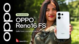 OPPO Reno16 FS sorprende con 512 GB, teleobiettivo e batteria da 6.500 mA