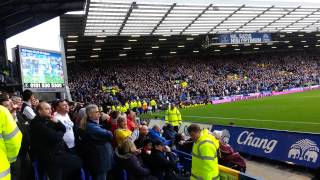 Everton fans V Arsenal