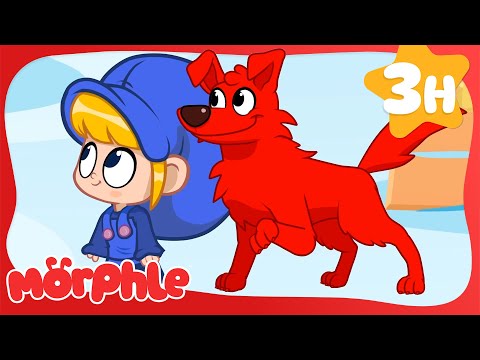 My Magic Dog Solves The Christmas Crime | Morphle's Family | My Magic Pet Morphle | Kids Cartoons